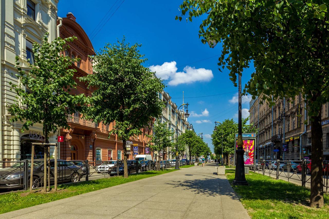 Ferienwohnung Nevsky Grand Energy Sankt Petersburg Exterior foto