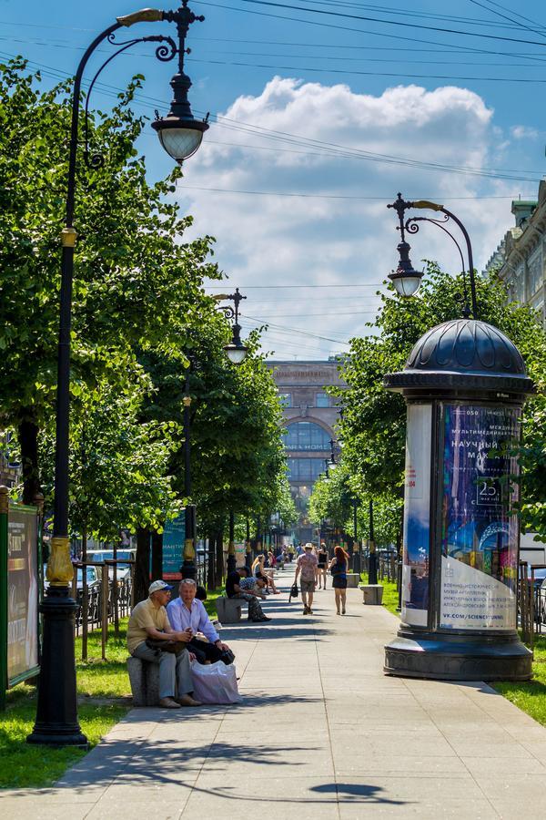 Ferienwohnung Nevsky Grand Energy Sankt Petersburg Exterior foto